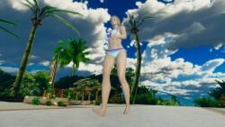 3d_(artwork) animated beach big_ass big_breasts bikini blonde_hair female female_only gyrci lidia_sobieska no_shoes no_sound strolling strutting tagme tekken tekken_8 thick_thighs video walk_cycle walking