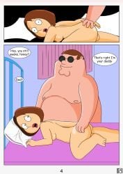 1boy 1futa anal anal_fingering anal_insertion anal_masturbation anal_sex anal_sex bbw bbw_futa bed bedroom bedroom_sex blind brown_hair cum cum_in_ass cum_inside daughter dickgirl family_guy fat fat_ass fat_butt fat_man father father_(lore) father_and_child_(lore) father_and_daughter father_penetrating_daughter fellatio futanari incest incest_(lore) intersex male_on_futa meg_griffin moffoffo oral oral_sex penis peter_griffin