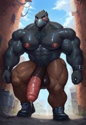 1boy 1dilf 1male 1man abs ai_generated anthro avian avian_humanoid balls ballsack beak biceps big_balls big_cock big_dick big_muscles big_nipples big_pecs big_penis big_testicles black_body brawl_stars chest_tuft cock completely_nude crow_(brawl_stars) daddy dick dilf fat_balls fat_cock fat_penis heavy_balls heavy_penis huge_cock huge_dick huge_penis large_cock large_dick large_pecs large_pectorals large_penis male male_nipples male_only male_pubic_hair man_tits manly muscle muscular muscular_male nipples nude_male pecs pectorals penis pubes pubic pubic_hair solo solo_focus solo_male tagme testicles vein veins veiny veiny_muscles veiny_penis