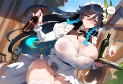 1girls adrian_(artist) ai_generated big_breasts big_thighs blush breasts busty curvy female genshin_impact giant_breasts gigantic_breasts gigantic_thighs huge_breasts huge_thighs large_breasts large_thighs massive_breasts massive_thighs rule_63 thick_thighs thighs venti_(genshin_impact) voluptuous