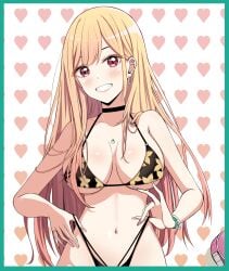 breasts female female_only kitagawa_marin kms2140 solo sono_bisque_doll_wa_koi_wo_suru swimsuit tagme