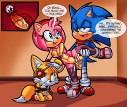 amy_rose amy_rose_(boom) angry anthro big_penis breasts canine cum cum_in_pussy cum_in_uterus cum_inside female fox from_behind furry hedgehog huge_cock kekitopu mad male mammal nude open_mouth penetration penis pussy sex small_breasts sonic_(series) sonic_boom sonic_the_hedgehog spread_legs stomach_bulge superbunnygt tails uterus vaginal_penetration x-ray