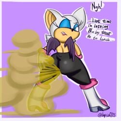 1girl 1girls anthro anthro_only fart fart_cloud fart_fetish farting farting_at_viewer female female_focus female_only furry furry_female furry_only gassy gassy_female rouge_the_bat sonic_(series) sonic_the_hedgehog_(series) tagme