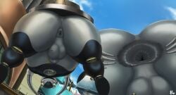 1boy 20th_century_fox ass ass_focus back_view balls big_butt bigweld blue_sky_studios brouva butt gay humanoid humanoid_penis inviting inviting_to_sex looking_at_viewer looking_back male male_only non-human non-human_only nude penile presenting presenting_ass robot robot_only robots_(film) solo solo_focus spread_ass