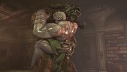 3d anal anal_penetration anal_sex animated bald balls biceps big_dom_small_sub body_markings bovine dark-skinned_male dark_skin dark_souls duo erection gay gif gray_skin horns humanoid ictonica interspecies loop male male/male male_only mammal minotaur monster_on_male multiple_boys multiple_males muscular no_orgasm orc orc_male penetration penis pointed_ears scars sex size_difference stand_and_carry_position standing suspended_congress taurus_demon thrusting_into_ass tusks veiny_muscles yaoi