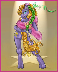 anthro ass equine horse my_little_pony straight_hair tagme tap_dancer vera