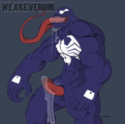 male male_only marvel marvel_comics smooth_skin solo solo_male spider-man_(series) tagme venom venom_(marvel)
