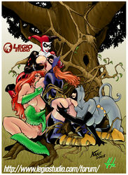 00s 2000s 2005 4girls analingus barbara_gordon batgirl batman:_the_animated_series batman_(series) big_breasts bodysuit bondage breast_sucking breasts captured_heroine catwoman catwoman_(dcau) dc_comics dcau fabalex female female_only female_rapist fingering forced_yuri gang_rape gotham_city_sirens harley_quinn harley_quinn_(classic) human kras krashzone legio multiple_females multiple_girls nipples orgy poison_ivy poison_ivy_(dcau) pubic_hair pussy rape reverse_forced_oral selina_kyle straight_hair villainess yuri