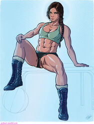 lara croft from tomb raider by sjofn