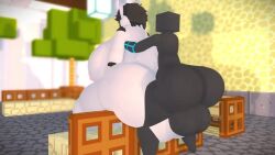 2boys anal animated anthro anthro_penetrated breast_sucking breastfeeding busty_boy cum_inside enderman femboy hb_(hb_the_ender) hbtheender huge_ass huge_breasts larger_penetrated male/male male_only minecraft no_humans size_difference tagme video yaoi