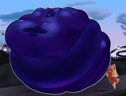 big_ass big_breasts blueberry_inflation breasts bubble_butt disco_chaos gardevoir huge_ass huge_breasts lopunny pokemon pokemon_(species) sunken_head sunken_limbs thick_thighs wide_hips