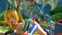 3d ahe_gao animated arm_grab blender blonde blue-eyes_white_dragon bouncing_breasts breasts cumflated_belly dark_magician_girl deep_penetration dracophilia dragon dragon_penis face_down_ass_up green_eyes head_grab hyper_penetration hyper_stomach_bulge large_breasts long_hair mp4 nipples no_sound outdoors partially_clothed penetration pubic_hair pussy rochestedorm stomach_bulge stomach_bulge_paizuri vaginal_penetration video yu-gi-oh! zoophilia