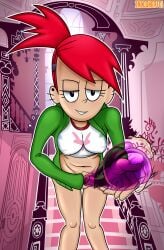 1girls 2019 areola areola_bulge artist_name bottomless breasts cartoon_network cock_pointing_towards_viewer commission digital_media_(artwork) dildo double_dildo double_ended_dildo female female_only foster's_home_for_imaginary_friends frankie_foster incogneato inside looking_at_viewer nipple_bulge nipples penis_towards_viewer pov pov_eye_contact pussy red_hair sex sex_toy shirt solo solo_female solo_focus transparent_dildo transparent_sex_toy vagina vaginal_penetration