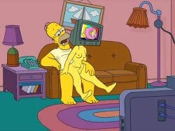 futanari homer_simpson lust_2.0 robot simpsons tagme the_simpsons