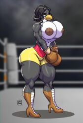 1girls animal_humanoid ass athletic athletic_female avian avian_humanoid biceps big_ass big_breasts bird boxing boxing_gloves boxing_ring breasts brown_boxing_gloves brown_gloves bust busty chest cleavage curvaceous curvy curvy_figure digital_drawing_(artwork) digital_media_(artwork) eyebrows eyelashes eyes female female_focus female_only fit fit_female gabocaricaturas gloves hair hips hourglass_figure huge_ass huge_breasts large_ass large_breasts legs light-skinned_female light_skin lips mature mature_female muscles muscular original original_character slim_waist solo thick thick_hips thick_legs thick_thighs thighs topless topless_boxing voluptuous voluptuous_female waist wide_hips