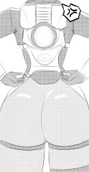 ass ass_bigger_than_head ass_expansion ass_focus ass_up big_ass big_butt butt_focus fat_ass fat_butt gloves overwatch overwatch_2 sketch sr.aguacate tracer