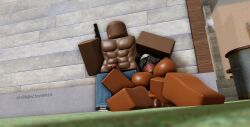 1boy 1girls 3d areolae breasts da_hood gun masturbation muscular_male nipples nude_female outside penis pussy robinmorserr34 roblox roblox_game robloxian tagme twitter_username watermark