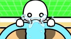 blue_body cum cum_in_mouth davidkyatt minus8 oral oral_penetration oral_sex parody parody_porn rhythm_heaven tagme video white_body