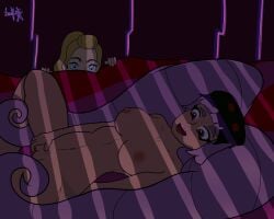 adora blush entrapta masturbation purple_hair she-ra_and_the_princesses_of_power