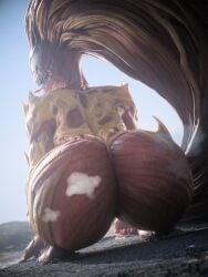 3d alien big_ass dat_ass female giantess huge_ass long_hair marvel mary_jane_watson scream_(insomniac) scream_(spider-man) sharp_teeth spider-man_(insomniac_series) spider-man_(ps4) spider-man_(series) symbiote wotm8h8