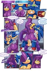 big_breasts big_penis breasts comic cum cum_in_ass cum_in_pussy cum_inside escopeto female hedgehog huge_breasts huge_cock male mammal netorare nude penis sega sonic_(series) sonic_riders sonic_riding_dirty sonic_the_hedgehog superbunnygt swallowing video_games wave_the_swallow