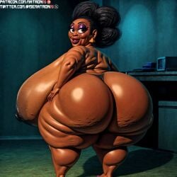 4k ai_generated areola areolae bbw big_ass big_breasts big_butt breasts chubby chubby_female clothing dark-skinned_female dark_areola dark_body dark_nipples dark_skin disney disney_channel female female_focus female_only gilf gmilf granny highres large_ass large_breasts large_butt larger_female marvel massive_ass massive_breasts massive_butt massive_thighs matronai_(artist) mature mature_female mature_woman mimi_lafayette moon_girl_and_devil_dinosaur naked naked_female nipples nude nude_female old_woman older_female patreon patreon_username pinup plump solo solo_female solo_focus ssbbw stable_diffusion thick thick_ass thick_legs thick_thighs twitter_username woman