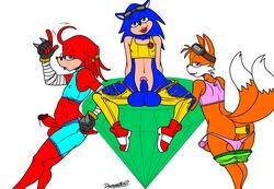 3femboys absurd_res anal anal_masturbation anal_sex anthro ass backsack balls big_balls canine clothing doomington echidna eyewear femboy feminine_male fox girly goggles group hedgehog hi_res jeans knuckles_the_echidna male_only mammal master_emerald miles_prower monotreme multi_tail pants penetration penis presenting presenting_hindquarters robinebra sega sex_toy sonic_(series) sonic_the_hedgehog sunglasses tails team_sonic thick_penis vibrator