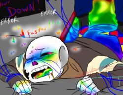 2d blushing dialogue doggy_style ectobody english_text error_sans_(fan_character) fat_ass gay gay_sex humanoid ink_sans_(fan_character) male penetration sans sans_au sanscest sex skeleton slimeybonez tagme talking text undertale_(series) undertale_au undertale_fanfiction