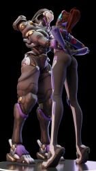 1boy 1boy1girl 1girls 3d activision android asian asian_female ass big_breasts bigger_male blizzard_entertainment bottom_heavy breasts bust busty chest curvaceous curvy curvy_figure d.va female female_focus hana_song hips hourglass_figure human korean korean_female large_breasts larger_male legalshotax3 legs light-skinned_female light_skin lips machine mature mature_female mechanical nishikt omnic overwatch overwatch_2 ramattra robot robot_boy shorter_female slim_waist straight taller_male thick thick_legs thick_thighs thighs top_heavy voluptuous waist wide_hips