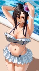 breasts female female_only final_fantasy final_fantasy_vii final_fantasy_vii_rebirth final_fantasy_vii_remake solo swimsuit tagme tifa_lockhart ultrabinou