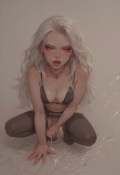 ai_generated blindparty futanari red_eyes solo_futa white_hair