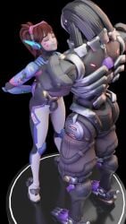 1boy 1boy1girl 1girls 3d activision android asian asian_female ass big_breasts bigger_male blizzard_entertainment bottom_heavy breasts bust busty chest curvaceous curvy curvy_figure d.va female female_focus hana_song hips hourglass_figure human korean korean_female large_breasts larger_male legalshotax3 legs light-skinned_female light_skin lips machine mature mature_female mechanical nishikt omnic overwatch overwatch_2 ramattra robot robot_boy shorter_female slim_waist straight taller_male thick thick_legs thick_thighs thighs top_heavy voluptuous waist wide_hips