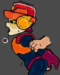 2024 brawl_sexy_112 brawl_stars gay hi_res lawrie_(brawl_stars) male male_only robot robot_boy tagme