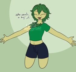 alien big_breasts breasts clothing dativyrose female floran plant plant_girl safe safe_for_work starbound thick_thighs wholesome wide_hips