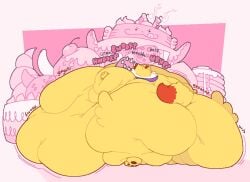 big_ass bubble_butt fennekin huge_ass morbidly_obese overweight pokemon pokemon_(species) roundedpentagon thick_thighs wide_hips