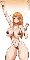 nami (one piece) from one piece by almualim