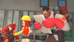 2boys 2girls 3d 3d_model angie_(nerf_now) animated blush breasts cum cum_in_pussy cum_inside doctor doggy_style eadole engineer_(team_fortress_2) ffm_threesome german_accent i_took_a_giant_shit_and_i_cant_flush_the_toilet impregnation longer_than_one_minute medic_(team_fortress_2) mercenary_(character) mimi_sentry mp4 nerf_now no_sound reverse_cowgirl_position riding_penis robot_girl sentry_(team_fortress_2) sentry_turret sex sharp_teeth shorter_than_two_minutes straight subtitled tagme team_fortress_2 teasing tf2 threesome vaginal_penetration valve valve_(company) video