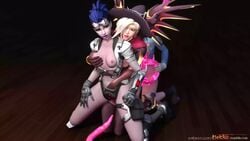 3d 3girls all_the_way_through alternate_costume anal animated areolae breast_grab breasts clothing d.va female from_behind meltrib mercy nipples no_sound open_mouth oral overwatch penetration police_officer_d.va pussy sex source_filmmaker spread_legs talon_widowmaker tentacle tentacle_grab tentacle_link tentacle_sex triple_penetration vaginal_penetration video widowmaker witch_mercy yuri