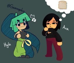 artist_request ava_(gazoogaloo) gazoogaloo hyla mii nintendo oc