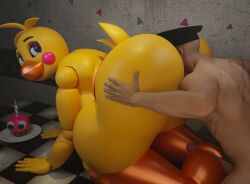 chica (fnaf) from five nights at freddy's by vensaku