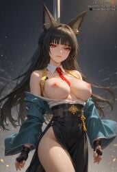 1girls absurd_res absurdres ai_generated animal_ears anime anime_style areola areolae bangs bare_shoulders bed big_breasts black_hair blush breasts breasts_apart breasts_out cat_ears chest cleavage closed_mouth collarbone completely_naked completely_nude completely_nude_female curvy curvy_figure cute cute_face embarrassed embarrassed_female embarrassed_nude_female exposed_breasts female female_focus female_only fit fit_female fox fox_ears fox_girl from_below glossy glossy_body glossy_skin hair_ribbon hairless_pussy high_quality high_resolution highres hoshimi_miyabi hoyoverse light-skinned_female light_skin lips long_hair looking_at_viewer lying medium_breasts messy_hair mihoyo naked navel nude nude_female parted_lips perfect_body pussy pussy_focus pussy_juice pussy_lips pussy_peek red_eyes red_ribbon ribbon rognezart shiny_skin shy simple_background sitting slim slim_girl slim_waist solo solo_female solo_focus standing stomach thick_thighs thighs uncensored vagina wet wet_body wet_pussy wet_skin zenless_zone_zero