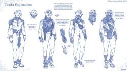 abs alternative_fashion balls biped celtic celtic_mythology celtic_runes character_description character_redesign comparing description elf english_text european_mythology expression_sheet expressions eye_patch eyewear fairy_tales feet female flaccid foreskin genitals gold_(metal) gold_tooth greek_mythology group hairless hairless_balls hi_res hotsatyr humanoid humanoid_feet humanoid_genitalia humanoid_penis humanoid_pointy_ears male male_humanoid mammal markings mythology penis plantigrade pointy_ears punk pussy shaved_balls shaved_pussy silver_(metal) small_penis text tuatha uncircumcised unretracted_foreskin urban