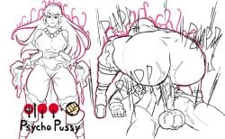 ass athena_asamiya aura big_ass big_breasts biting_own_lip blackchaos64 breasts female glowing idol king_of_fighters male psycho_soldier pussy pussy_juice red_eyes sex snk tearing_clothes the_king_of_fighters