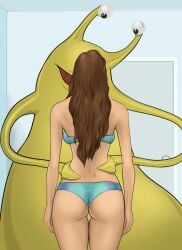 abigail_ratchford ass blue_panties hips_grab laptop456 long_arms slug vore