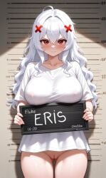 1girls ai_generated alufliniy areola areolae areolae_visible_through_clothing big_breasts breasts erispheria hispanic_virtual_youtuber nipples nipples_visible_through_clothing pussy red_eyes solo_female tagme thighs translucent_clothing transparent_clothing virtual_youtuber vtuber white_hair
