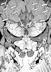 1girls absurdres ahe_gao ahegao_face ahoge anus black_and_white black_gloves black_pants breasts cameltoe censor_bar censored cum cum_in_pussy cum_inside ethereal_(zenless_zone_zero) evelyn_chevalier female from_behind gloves highres huge_ass huge_breasts japanese_text jewelry large_ass large_breasts mating mating_press mixed-language_commentary mole mole_under_eye monochrome monster multiple_views necktie nipples_visible_through_clothing orange_hair orgasm pants police police_uniform policewoman pubic_hair shirt thirty_8ght tight_clothes tight_clothing tight_pants white_shirt wide_ass wide_hipped_female wide_hips zenless_zone_zero