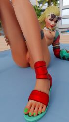 breasts female lapis_lazuli002 nude overwatch overwatch_2 pussy red_lipstick saint-tropez_widowmaker widowmaker