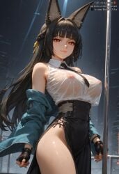 1girls absurd_res absurdres ai_generated animal_ears anime anime_style areola areolae bangs bare_shoulders bed big_breasts black_hair blush breasts breasts_apart breasts_out cat_ears chest cleavage closed_mouth collarbone completely_naked completely_nude completely_nude_female curvy curvy_figure cute cute_face embarrassed embarrassed_female embarrassed_nude_female exposed_breasts female female_focus female_only fit fit_female fox fox_ears fox_girl from_below glossy glossy_body glossy_skin hair_ribbon hairless_pussy high_quality high_resolution highres hoshimi_miyabi hoyoverse light-skinned_female light_skin lips long_hair looking_at_viewer lying medium_breasts messy_hair mihoyo naked navel nude nude_female parted_lips perfect_body pussy pussy_focus pussy_juice pussy_lips pussy_peek red_eyes red_ribbon ribbon rognezart shiny_skin shy simple_background sitting slim slim_girl slim_waist solo solo_female solo_focus standing stomach thick_thighs thighs uncensored vagina wet wet_body wet_pussy wet_skin zenless_zone_zero