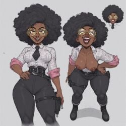 afro ai_generated chocolate_girl dark-skinned_female dark_skin doctor_slone female fortnite fortnite:_battle_royale srimbievil58