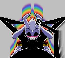 asriel dreemurr (god form) from deltarune